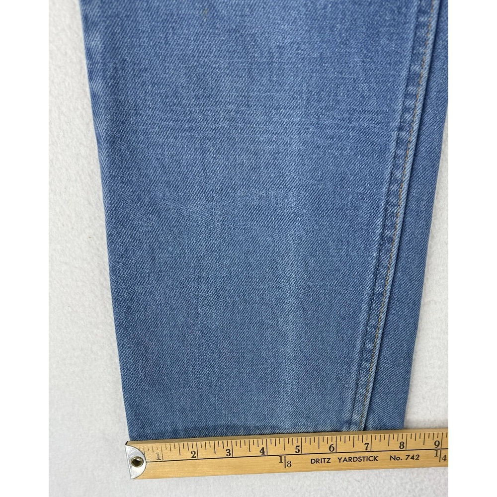 Vintage Levi's Orange Tab Jeans Size 32x30 Blue Denim USA Made Talon Zipper - Picture 6 of 16